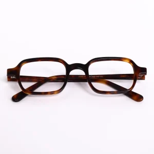 Finewell 2502F Retro Women Optical Glasses Frames High Quality Small Square Acetate Eyeglass Frame Customized Logo