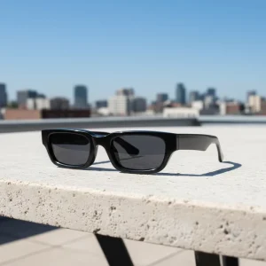 Finewell 2506 High Quality Acetate Full Rim Small Square Frame TAC Polarized Lenses UV Protection Luxury Adult Unisex Sunglasses
