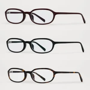 Finewell 2509F High Quality Small Oval Acetate Optical Frames Vintage Designs Custom Logo Eyeglasses For Women Men