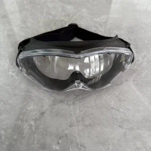 Firefighter Goggles Impact resistant Polycarbonate Lenses Anti fog Cut proof Eye Protection PVC Frame Custom Logo