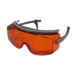 Fit-Over EN207 200-540nm Laser Safety Glasses OD4+ for 532nm with Anti-Slip Rubber Tips