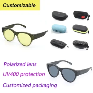 Fit Over Eyewear UV Protective Glasses for Hiking Beach Trips Outdoor Sports