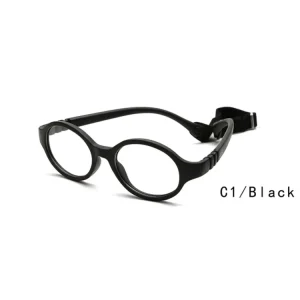 Flexible Kids Frame Round TR90 Optical Glasses for Children Reading Eyewear