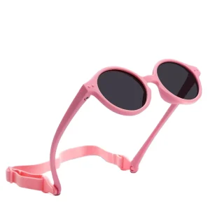 Flexible Lightweight Round Polarized Sunglasses for Boys