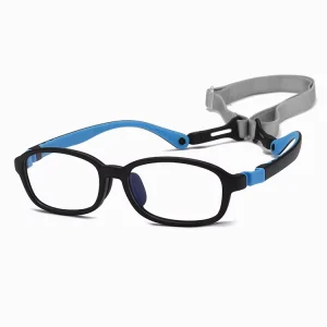 Flexible Soft Silicone TR90 Children’s Optical Eyeglass Frames Ages 9-13