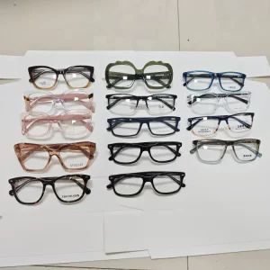 Flexible Spring Hinge Trendy Acetate & Metal Optical Frame High Quality Mix Batch New Arrival Fashion Eyeglasses