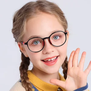 Flexible TR90 Colorful Adjustable Kids Optical Eyeglasses