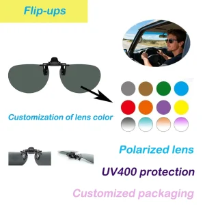 Flip-up Eyewear with UV Protection for Golf, Beach, and Road Trips