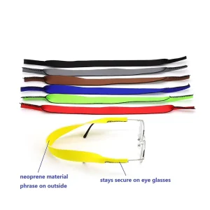 Floating Neoprene Sunglasses Strap Sports Eyewear Retainer Non Slip Glasses Lanyard for Fishing Running