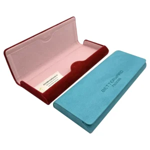 Foldable PU Leather Eyeglass Case for Sunglasses