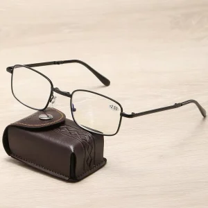 Folding Blue Light Blocking Reading Glasses for Men and Women
