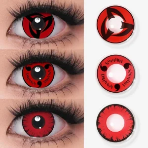 Free Sample Magister Cosplay Contact Lenses Halloween Contact Lenses sharingan Contact Lenses Lentes De Contacto Halloween