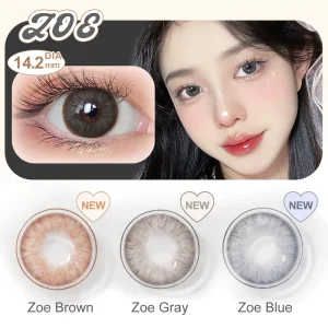 Free Samples Magister Eye Lens Colored Contacts New Gray Cosmetic Eyewear Natural Soft Contact Lenses