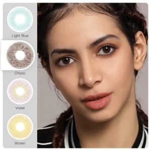 Free Shipping Colored Contacts Freshgo Cloud Color Eye Contacts Yearly Soft Contact Lenses Eye Lens Lentes De Contato