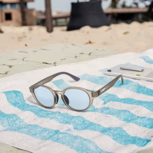 Full-Rim Sunglasses Glass Lenses UV400 Protection TR90 Frame