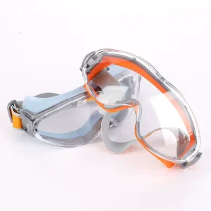Fully Enclosed Outdoor Industrial Safety Goggles Dustproof Uncoated Impact Resistant Riding Climbing PC Lens Full Frame UV