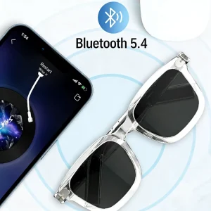 G01 Business Smart Glasses with Dual Camera, Real-Time Translation, HD Video Calls, Office Meetings