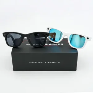 GS4 MAX AI Smart Glasses Dual Camera 1080P Video Recording AI Translation BT Audio IPX 5 Waterproof PC