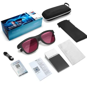 GV90 AI Translation Smart Glasses 160 Languages Automatic Color Adjustment Swipe Color Outdoor Sport Smart Eyewear