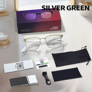 GY600 Anti-Blue Light Smart Sunglasses with Audio, Music, Wireless Translation, for Travel and Driving