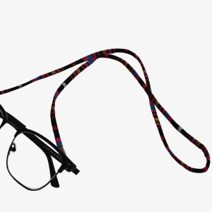 Genuine Leather Sunglass Lanyard with Safety Buckle