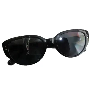Glossy Finish Frame Sunglasses Solid Color Trendy Unisex Daily Casual Sun Glasses Cycling Sunglasses