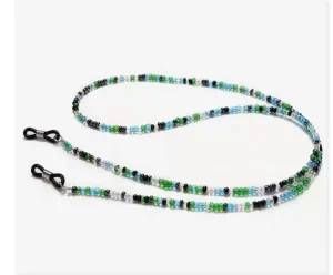 Gold Beaded Eyeglass Chain Neck Strap for Women’s Sunglasses and Reading Glasses