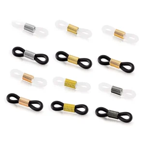 Gold Metal Eyewear Chain with Rubber Silicone Ends