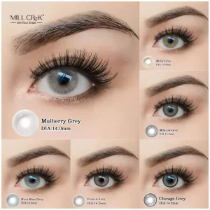 Gray Series Colored Contact Lenses Factory Direct Supply CE ISO 13485 Certified