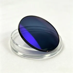 Gray Two-Piece Anti-Blue Light Photochromic UV420 Protection CR39 HMC Optical Lenses for Eyeglasses