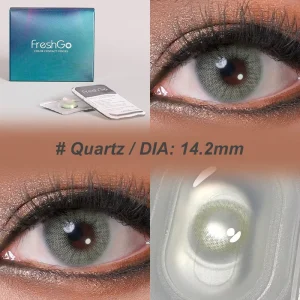 Green Colored Yearly Contact Lenses