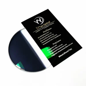 Green Photochromic 1.56 CR39 Resin Single Vision Optical Lens HMC Coating