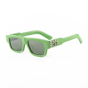 Green and White Assorted Unisex Sunglasses for Travel, Driving, Parties, and Decoration