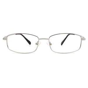 H6757 Fashion Rectangle Memory Metal Glasses Frame Classic Optical Myopia Eyeglasses Men Business Flexible Prescription Eyewear