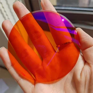 HMC Round Blue Coating 1.56 Game Lens 99.9% Red Film 8009 Blue Cut Eyeglasses Lenses