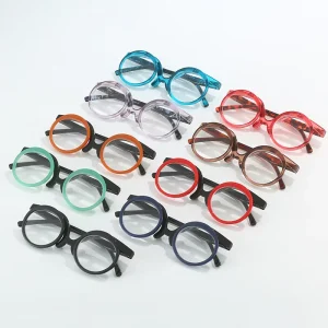 HS2146DOWN 1pc 90 Rotating Lens Make up Glass Multi Functional Walking Glasses PC Temples Presbyopia Unisex Reading Glasses