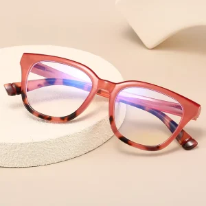 HS2242 1pc PC Square-Frame Unisex Reading Glasses