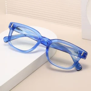 HS8818 1pc PC Square-Frame Unisex Reading Glasses