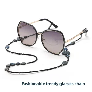 Handmade Shell Eyeglasses Neck Strap Rope Sunglasses Chain Anti-Slip Eyewear Accessory