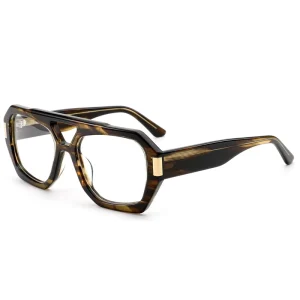 Handmade Unisex Square Full-Rim Optical Eyeglass Frames