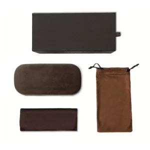 Hard Shell Sunglasses Case Velvet Glasses Box Eyeglasses Storage Pouch Set