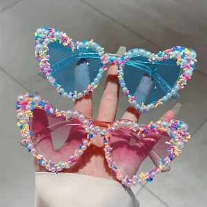 Heart Frame Retro Women’s Sunglasses