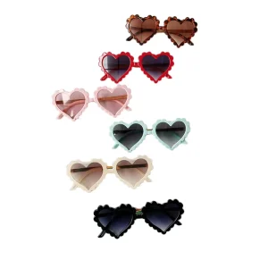 Heart-Shaped Sunglasses for Infants and Toddlers
