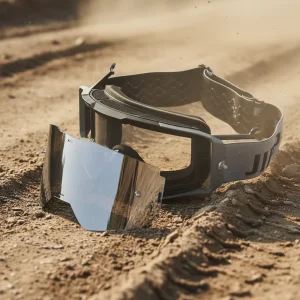 Heavy-Duty Outdoor Motorcycle Goggles, Exchangeable Tear-Off Films, Windproof Off-Road Motocross