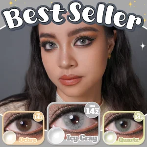 Hidrocor Colored Contact Lenses Yearly Natural-Looking Lenses