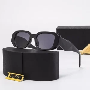 High End Fashionable Luxury Sunglasses Custom logo Trendy Oversized Designer Black Shades