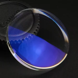 High Index 1.61 Blue Light Blocking Optical Lens with Low-Reflection Coating