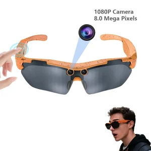 High Quality AI Smart Glasses Camera Video Audio Eyewear Smart Product TR90 Waterproof Lens Outdoor Portable Charging Sunglasses