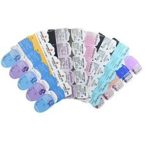 High Quality Aluminum Foil Sealing Film Easy to Tear Waterproof Contact Lens Box Contact Lenses Label Maker