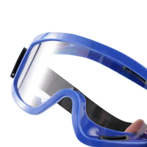 High Quality CE Certified Anti Impact PC Material Safety Glasses Transparent Protective Goggles Eye Protection Customized Logo